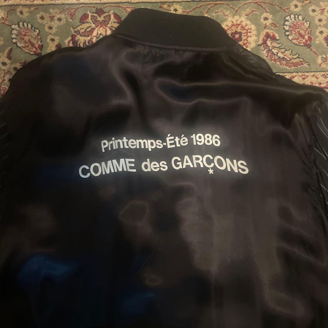 comme des garcons ロゴ コート
