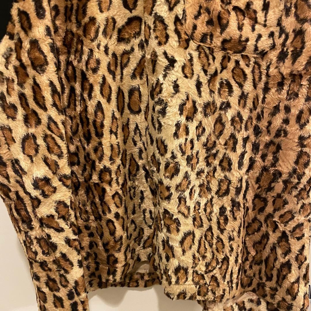 SUPREME goodenough コラボ ヒョウ柄 半袖シャツ Lサイズ