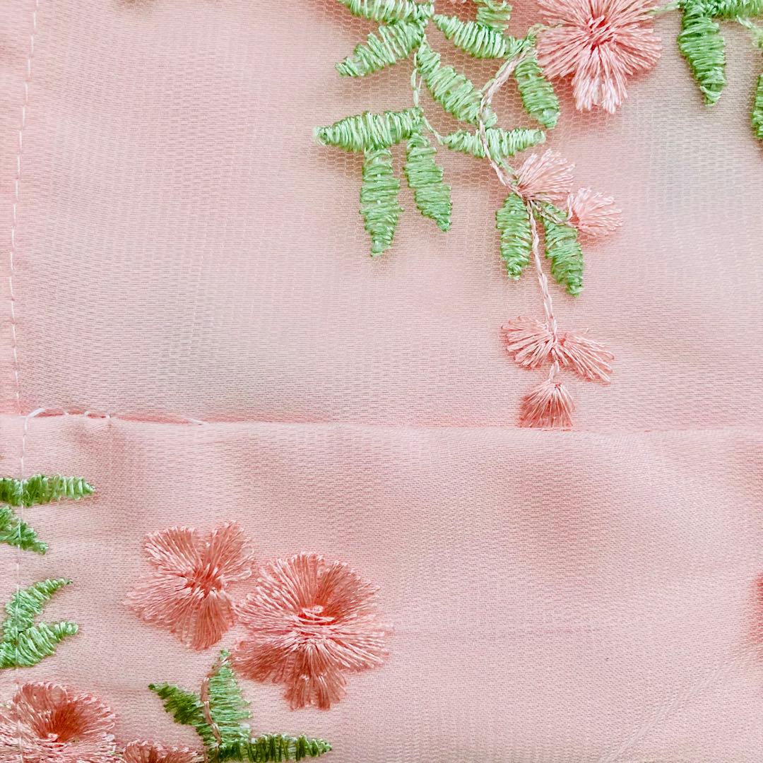 め*こ様 七五三　着物　被布　キャサリンコテージ　ピンク 花　刺繍 簡単着付け