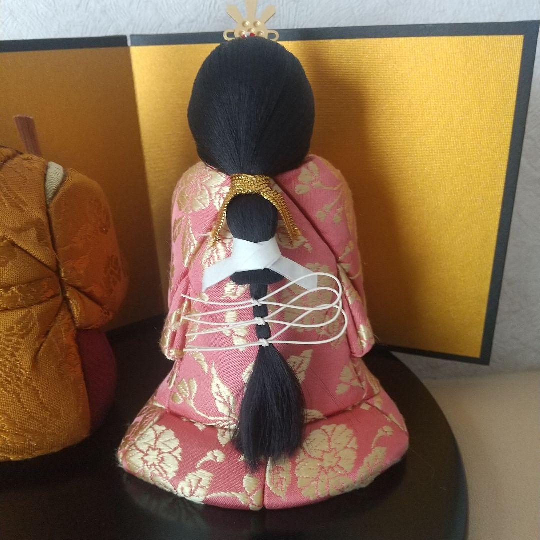 お値下げ中 原孝洲 雛人形 親王飾り 木目込み雛人形 立雛