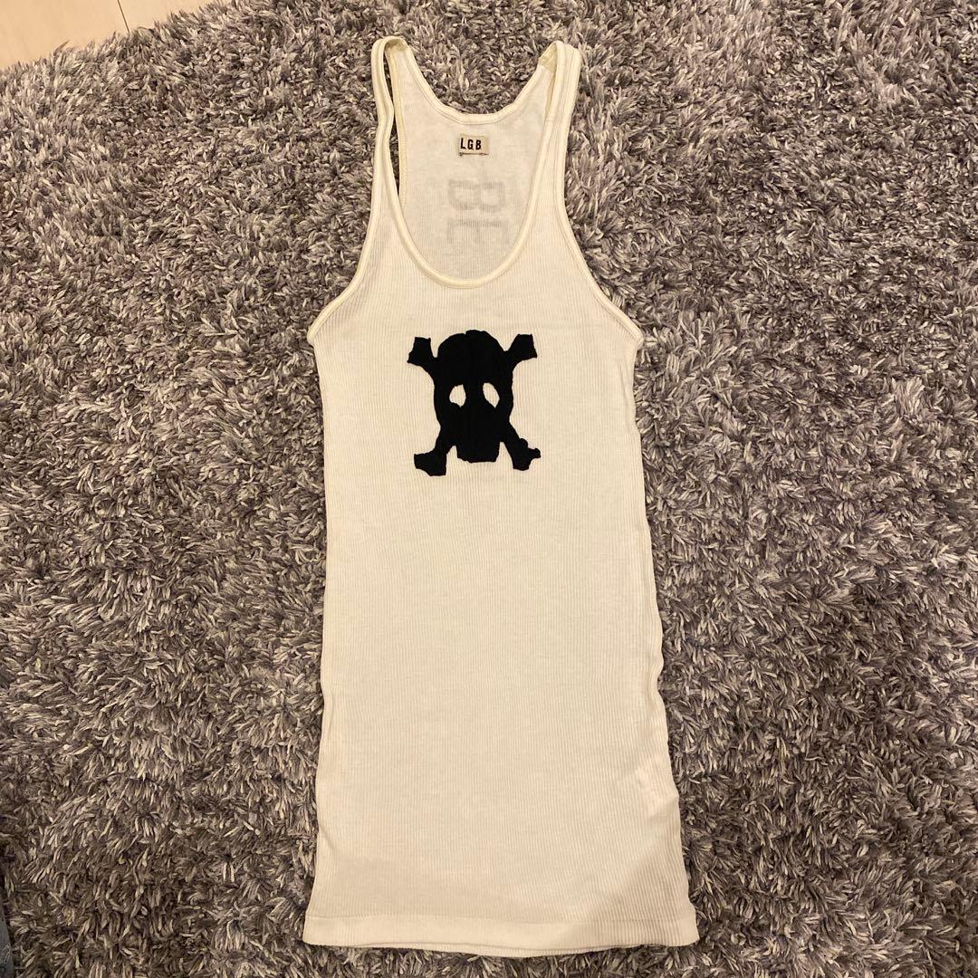 ルグランブルー LGB スカルプリント タンクトップ