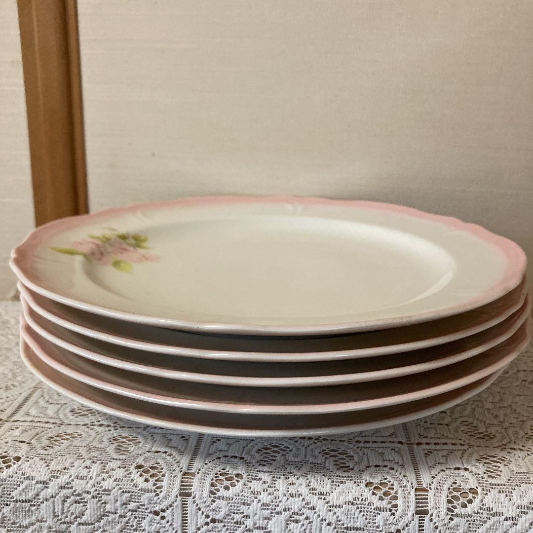 イマン　ダイアナローズ　ディナー皿５枚セット