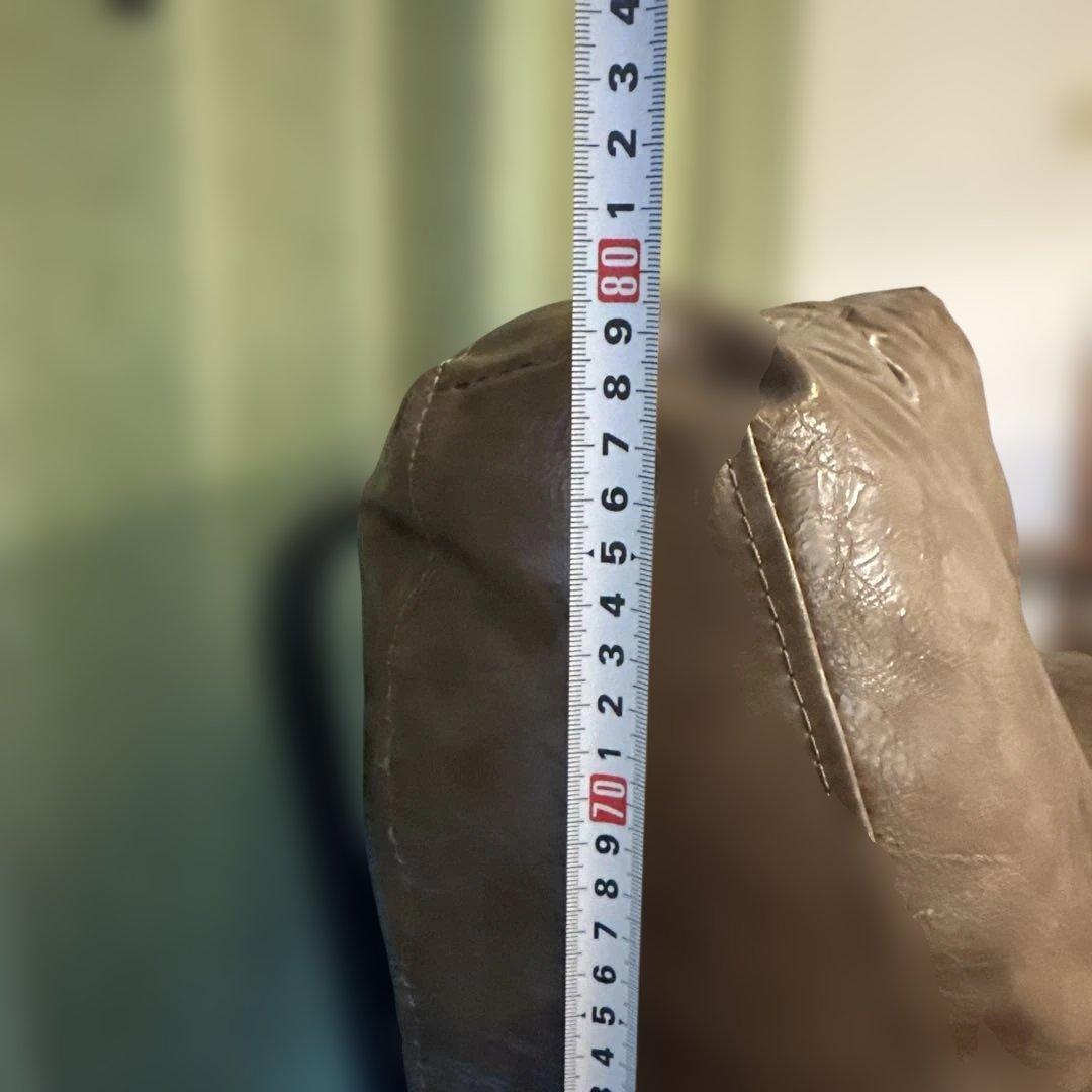 ブラウン 合成皮革 2人掛けソファ