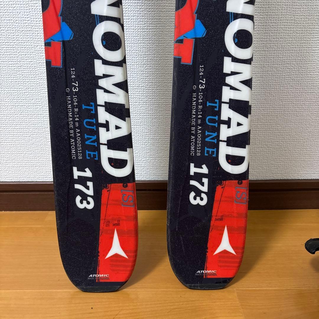 ATOMIC スキー板 173cm SINANO ストック バッグ付き3点セット