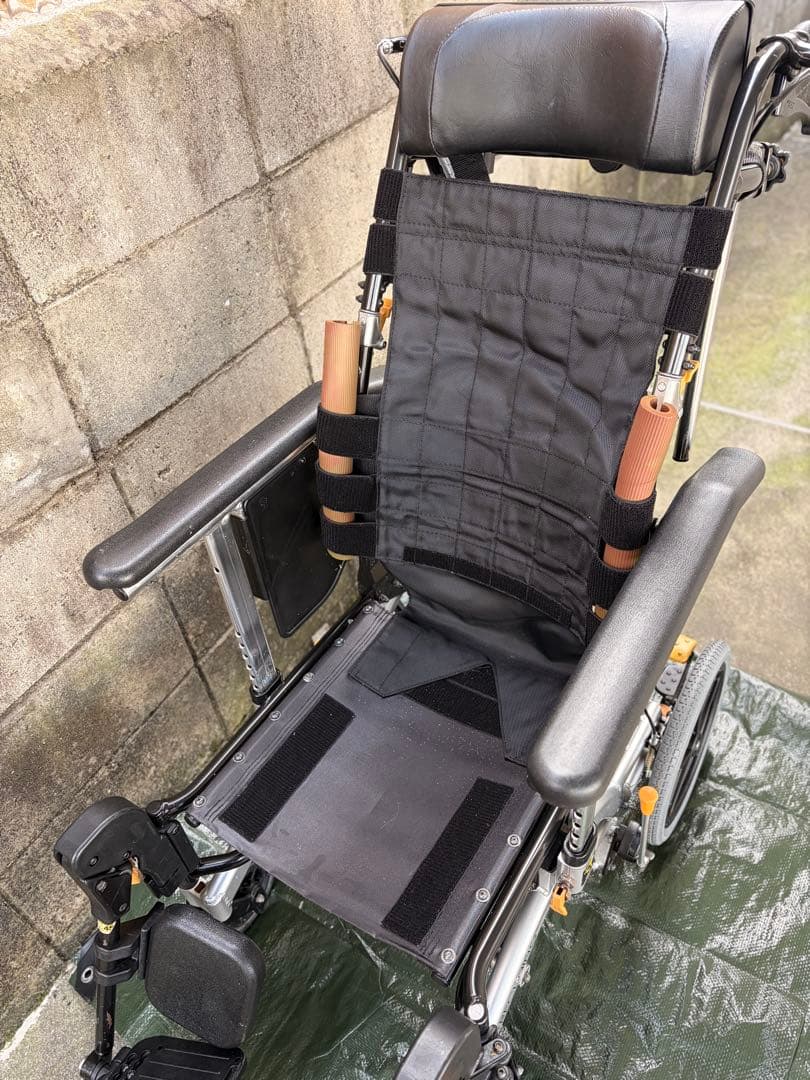 MH-CR3D リクライニング車いす　車椅子　介護用