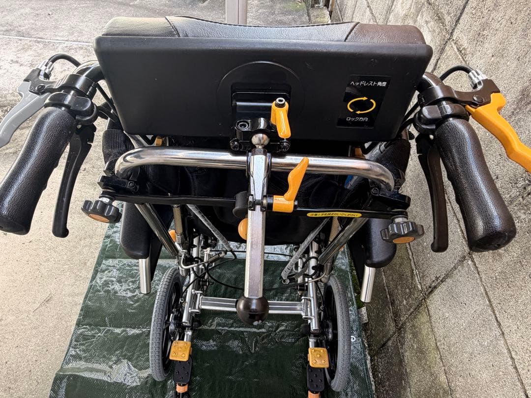 MH-CR3D リクライニング車いす　車椅子　介護用