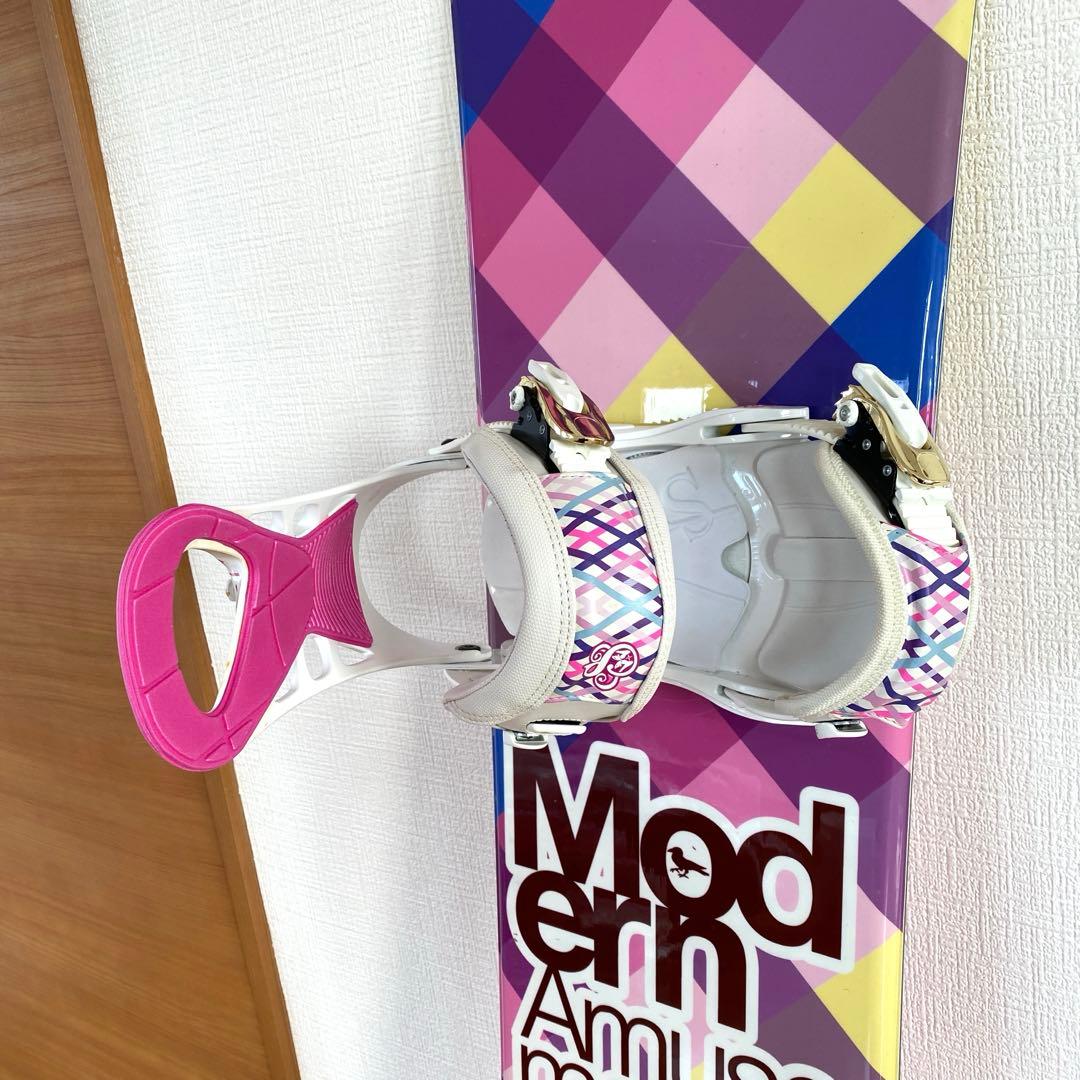 美品　Modern 144cm ビンディングS/Mサイズ　　ケース付き　送料込