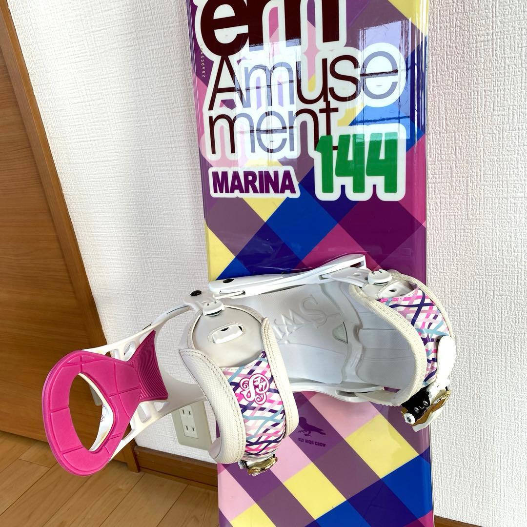 美品　Modern 144cm ビンディングS/Mサイズ　　ケース付き　送料込