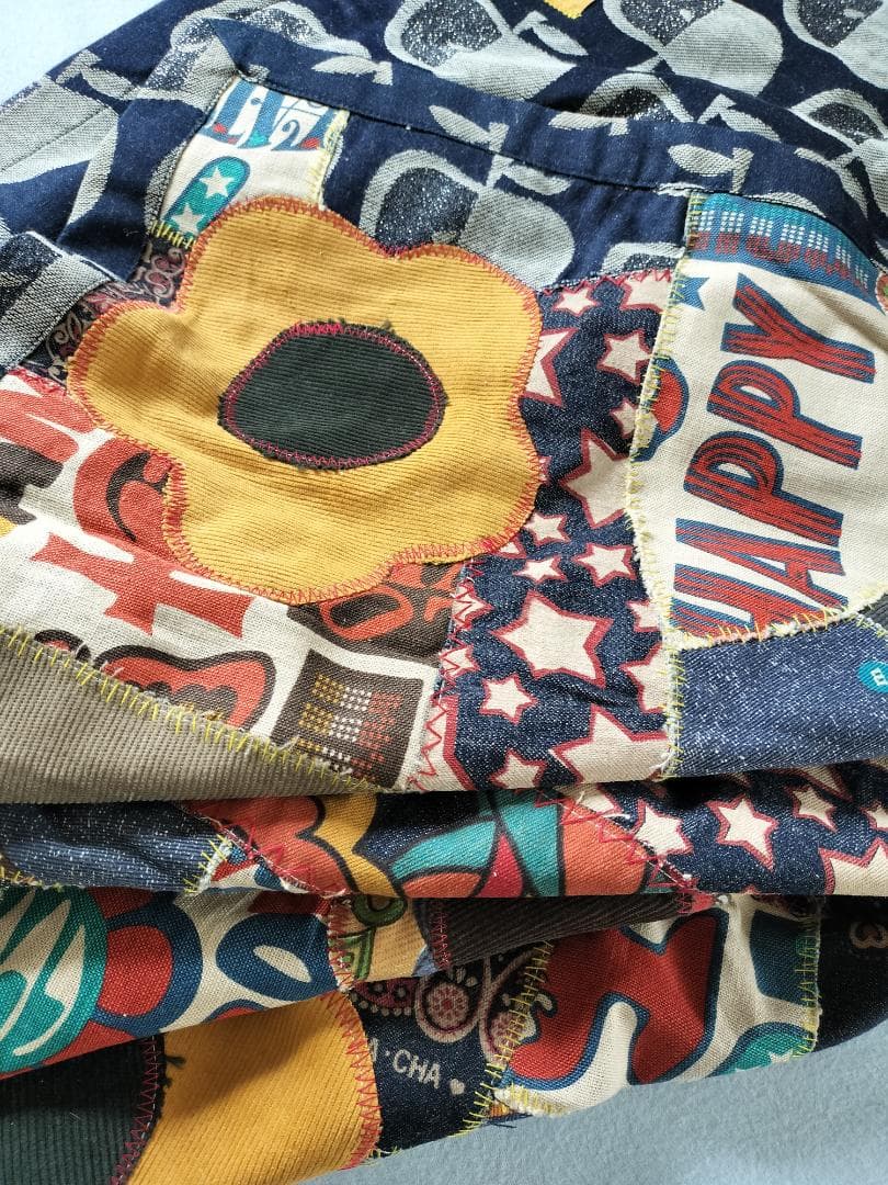 ムチャチャ　非売品　パッチワークキルト　布