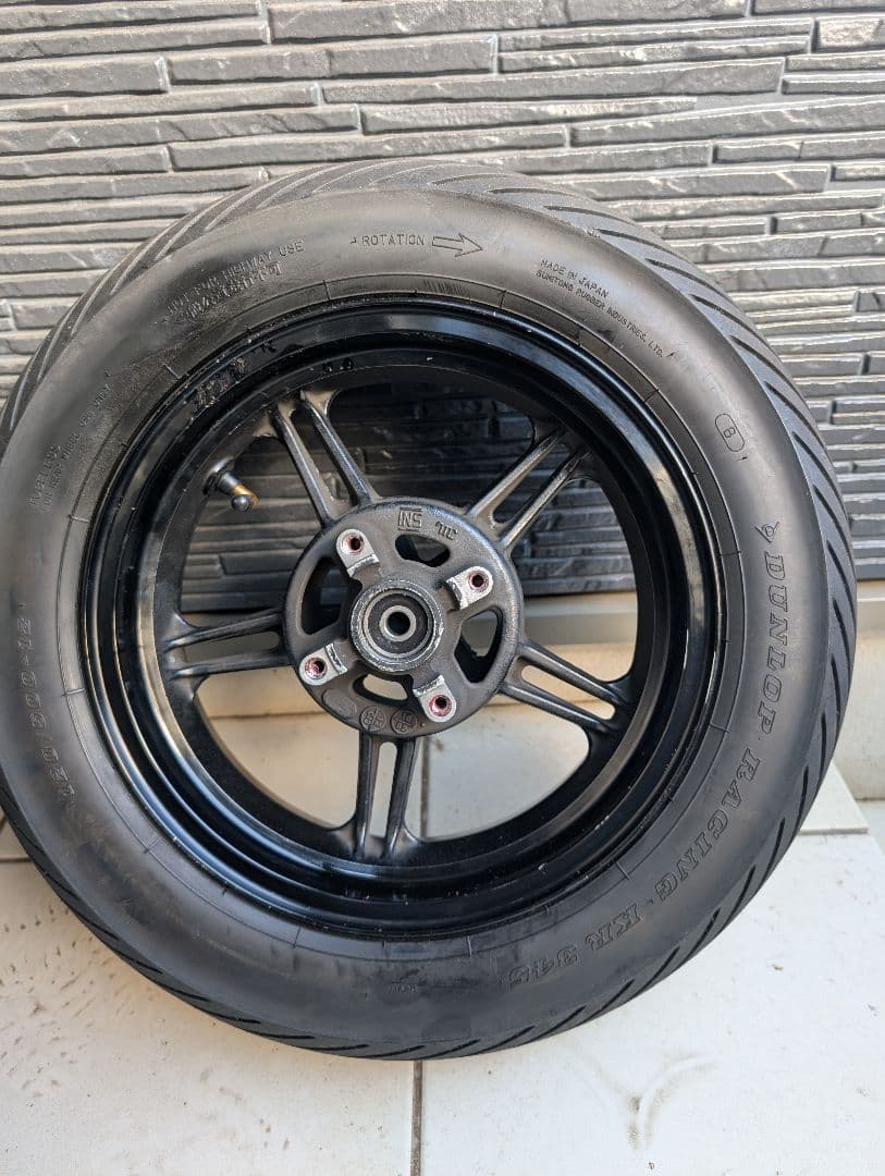 Z125PROホイール　　　KSR110　KSR2等加工流用にいかがでしょうか？