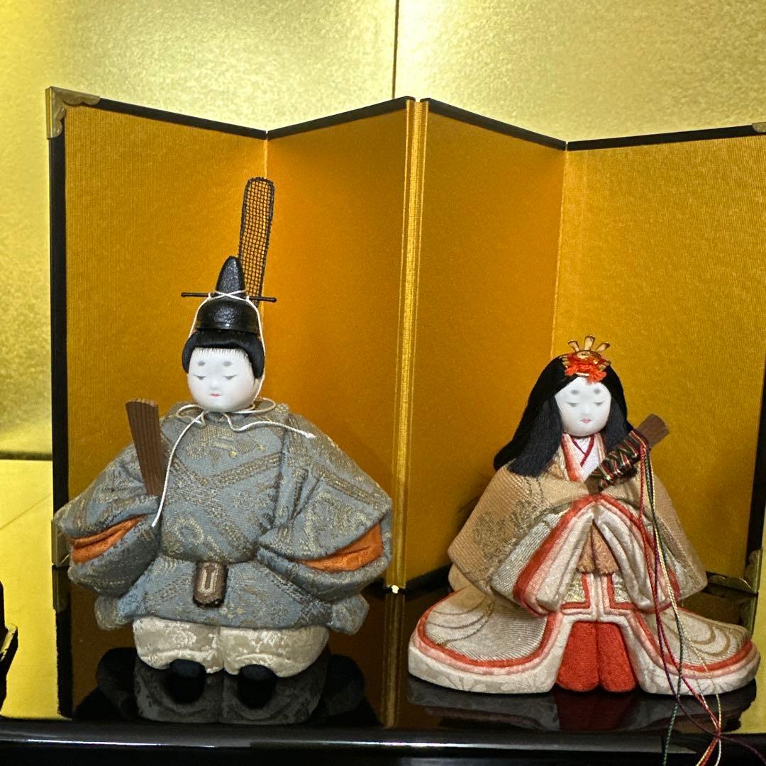 雛人形、特本絹使用、世界に一つオリジナル