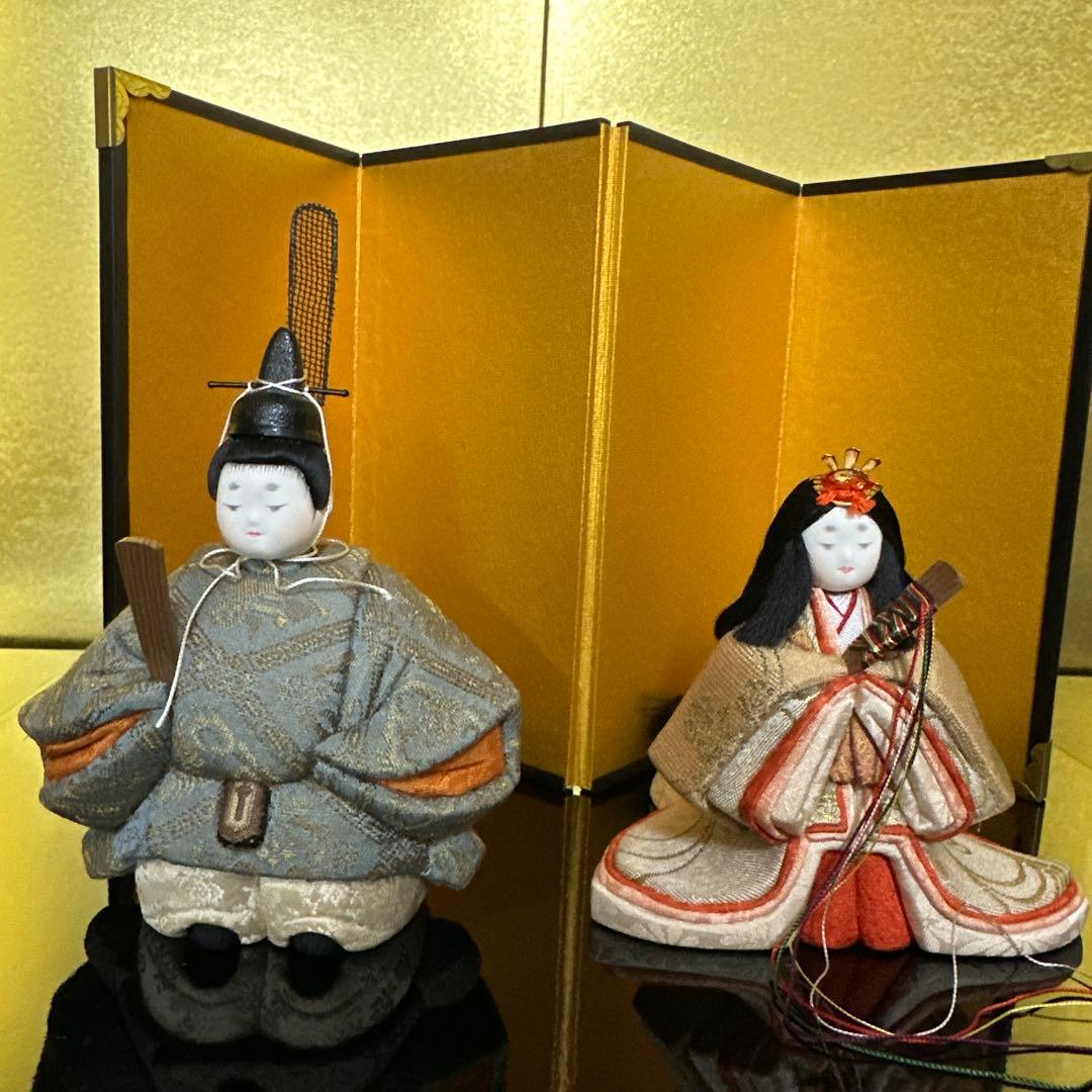 雛人形、特本絹使用、世界に一つオリジナル