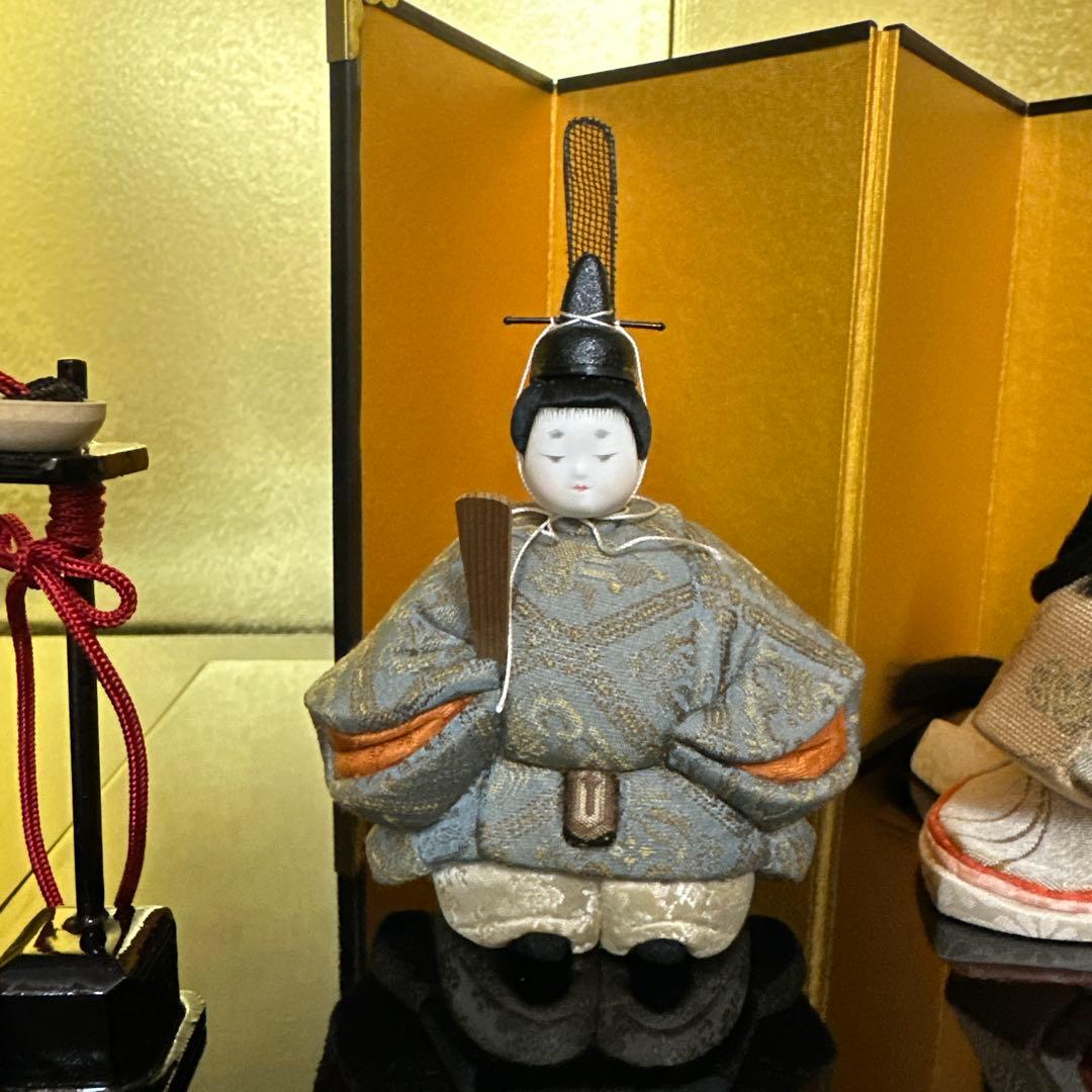 雛人形、特本絹使用、世界に一つオリジナル