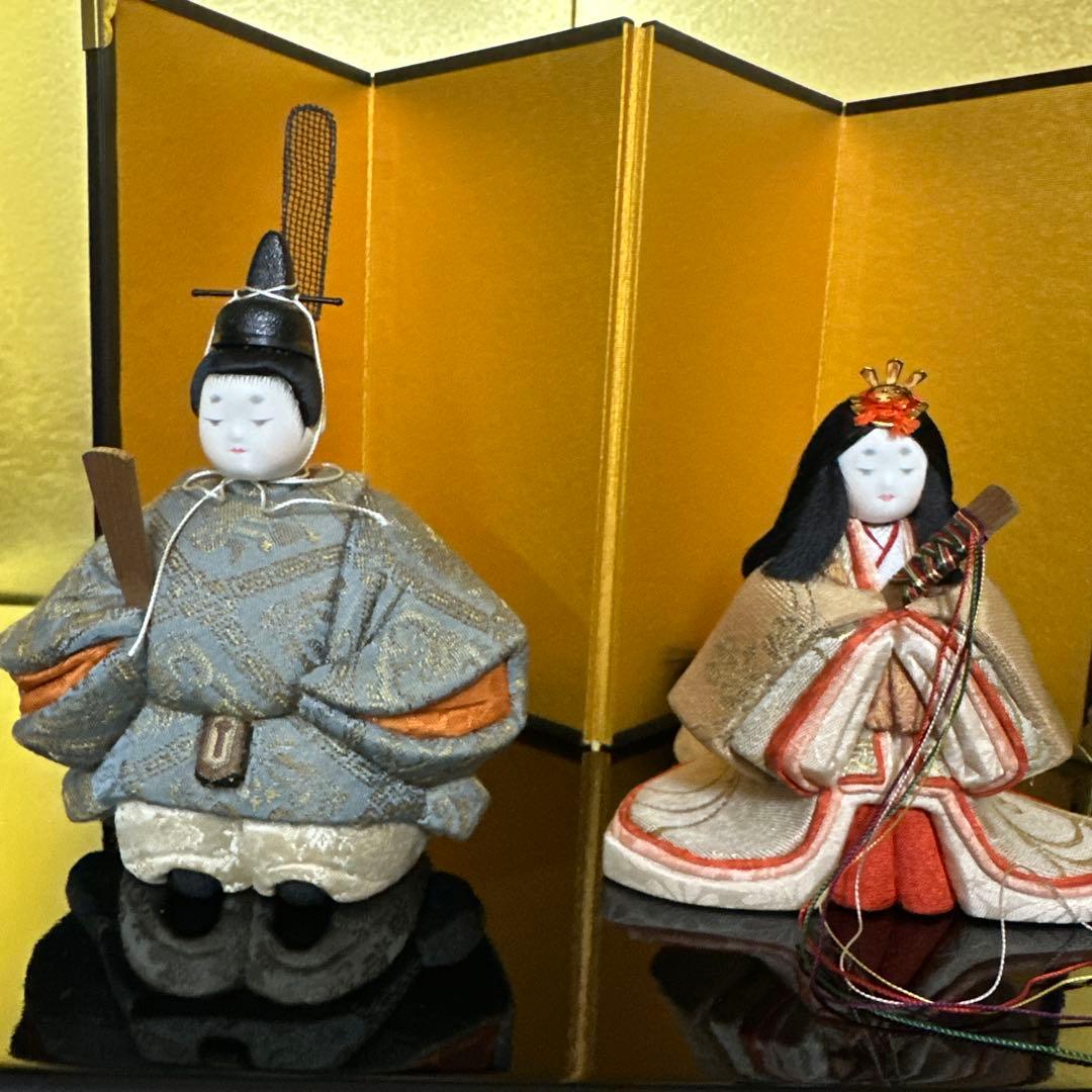 雛人形、特本絹使用、世界に一つオリジナル