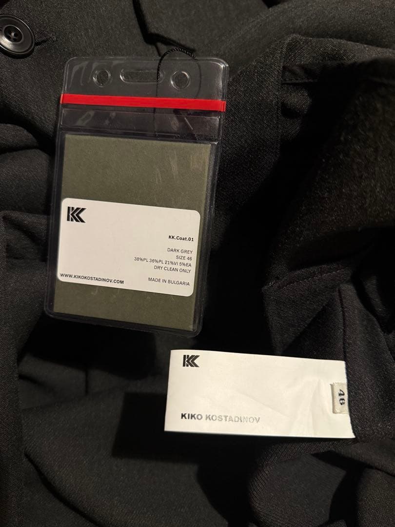 KIKO KOSTADINOV KK LAB COAT 初期 2017SS