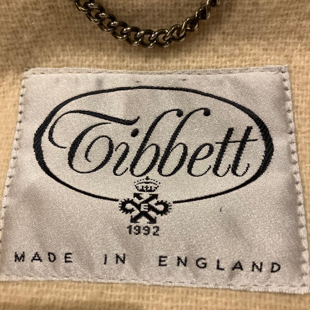 極美品　英国製　ヘリンボーン柄　ダッフルコート フード付き　ロング丈　上品　高級