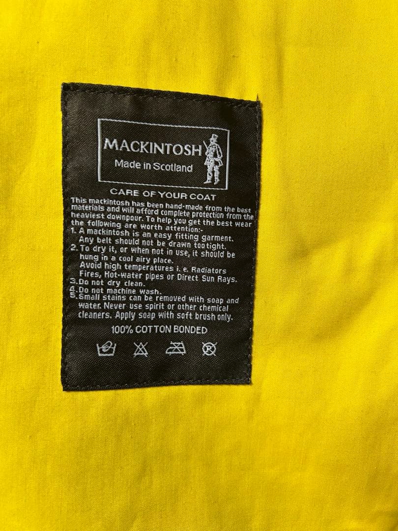 r*i様 MACKINTOSH ステンカラーコート カーキ