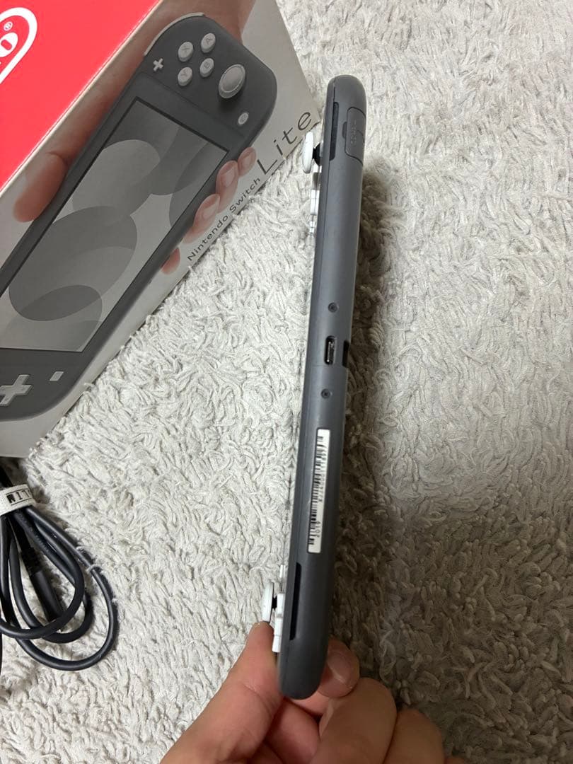 Nintendo Switch Lite グレー 本体　箱付き