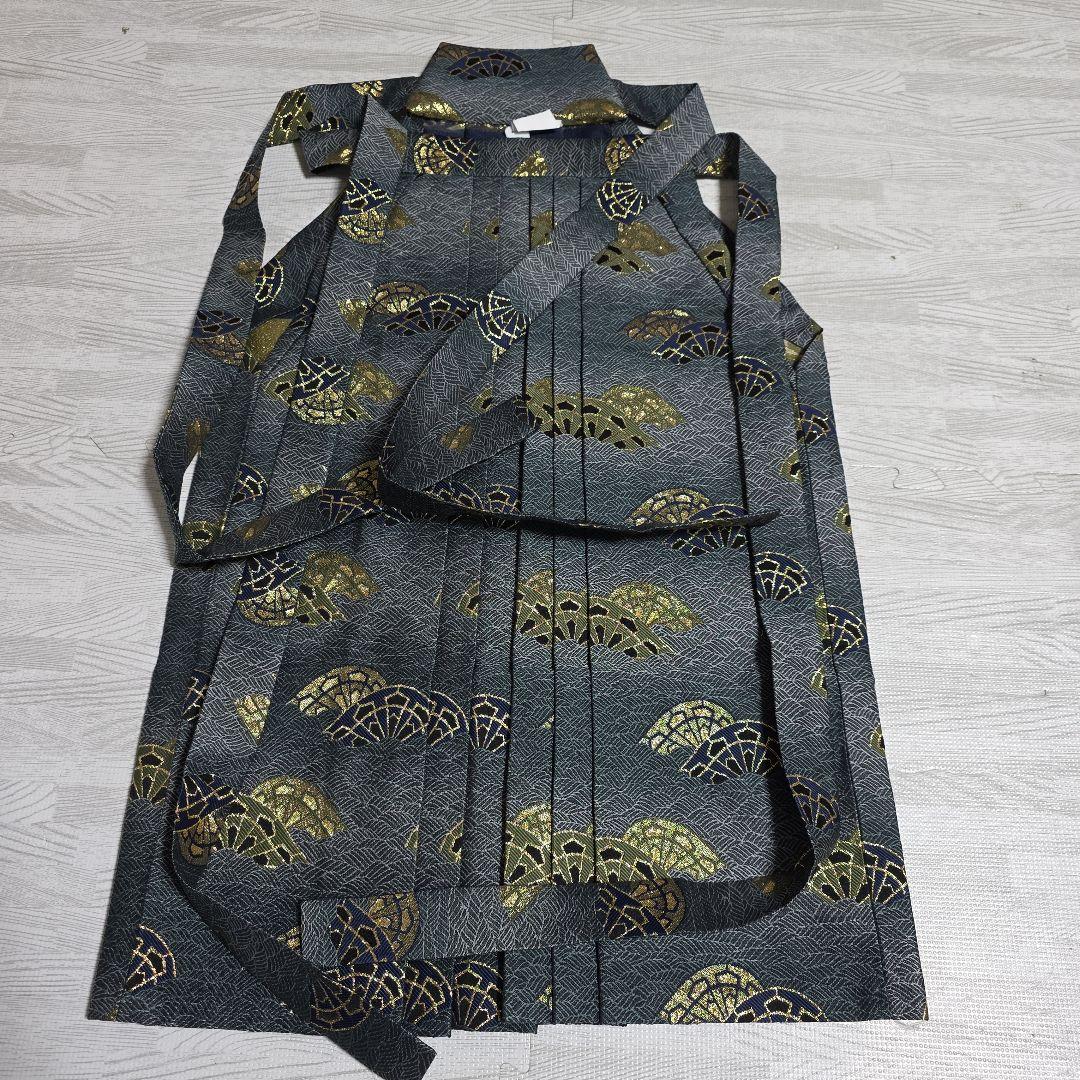 七五三 和装 着物　羽織袴5歳　男の子　鷹柄　美品！