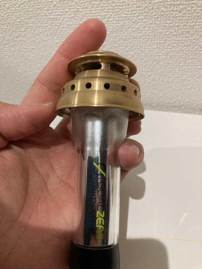 ゴールゼロ 真鍮製ランタンシェード 名もなきランタン型 MOAI型 ミニペトロ型