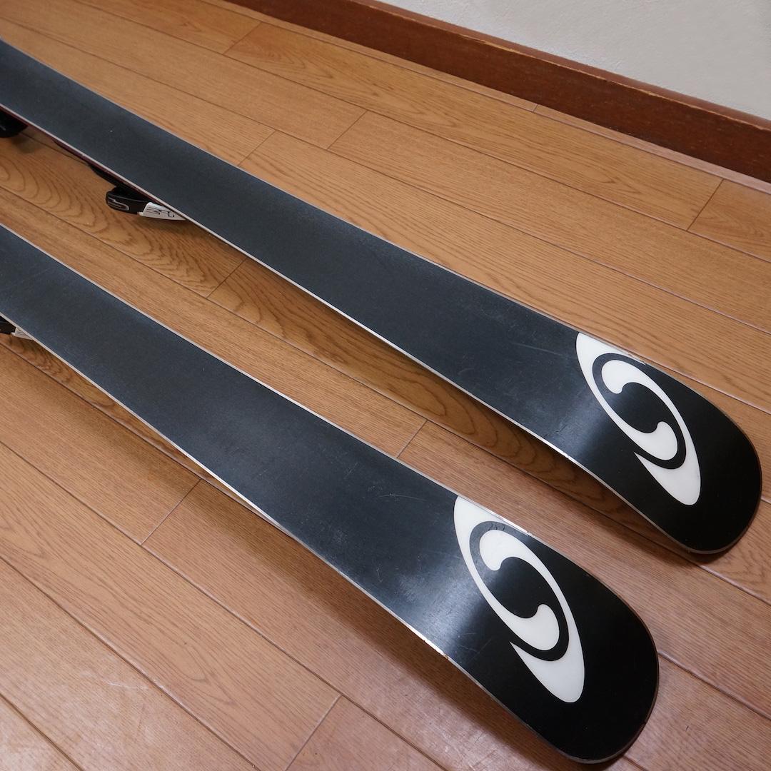 メンテ済 144cm 靴25.5cm SALOMON レディース スキーセット