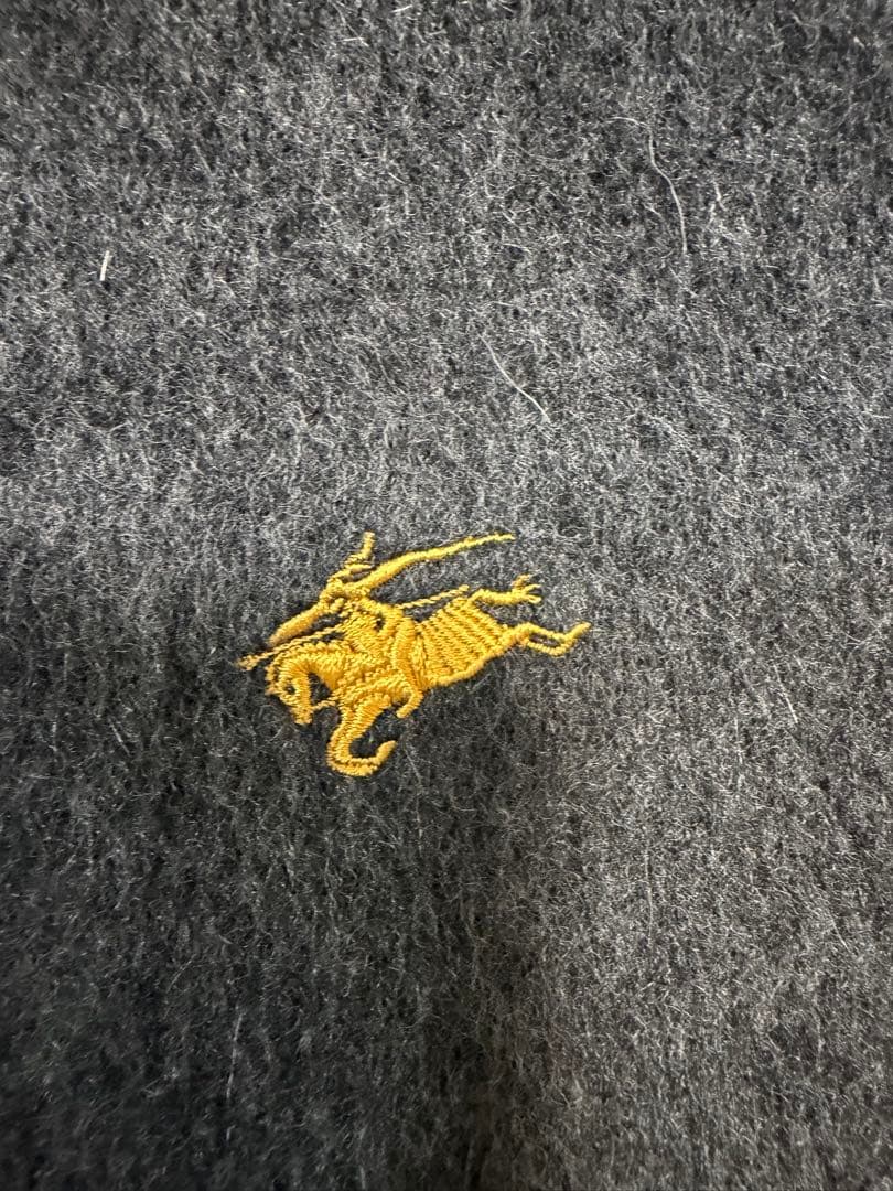 Burberrys 100%カシミヤ マフラー グレー