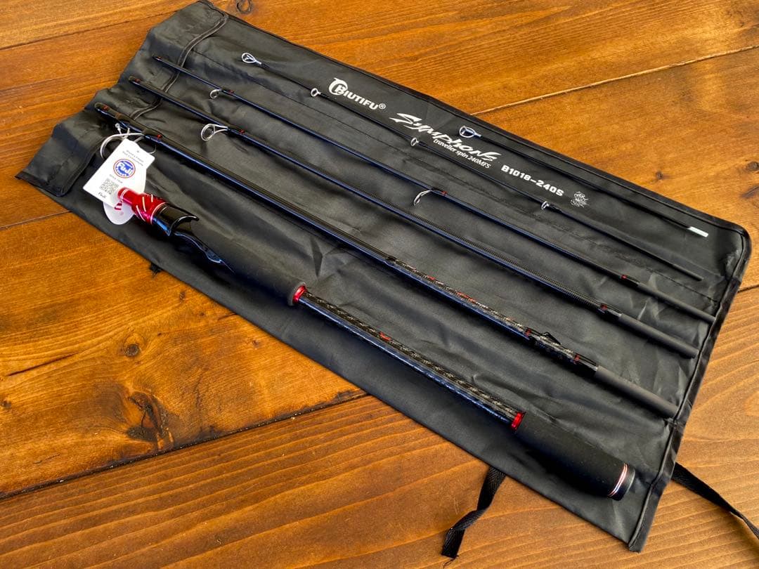 エギングロッド　パックロッド　8ft 240cm スピニングロッド　エギング