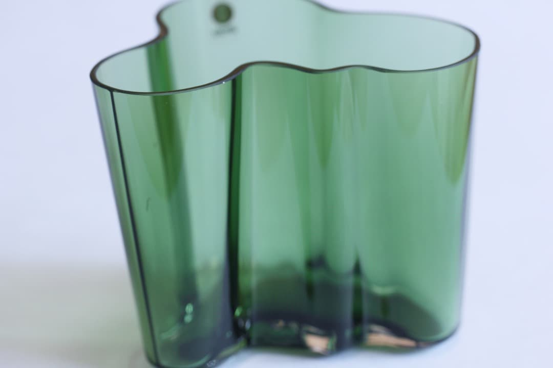 5322 1937グリーン　アアルトベース　95mm イッタラ 