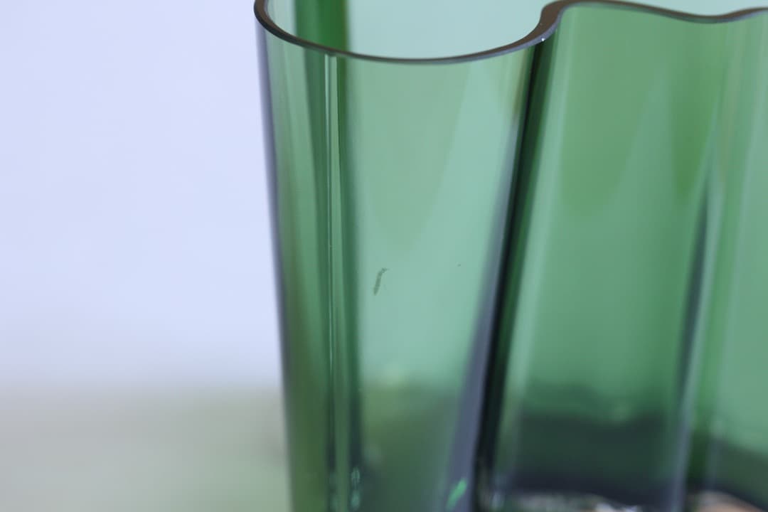 5322 1937グリーン　アアルトベース　95mm イッタラ 