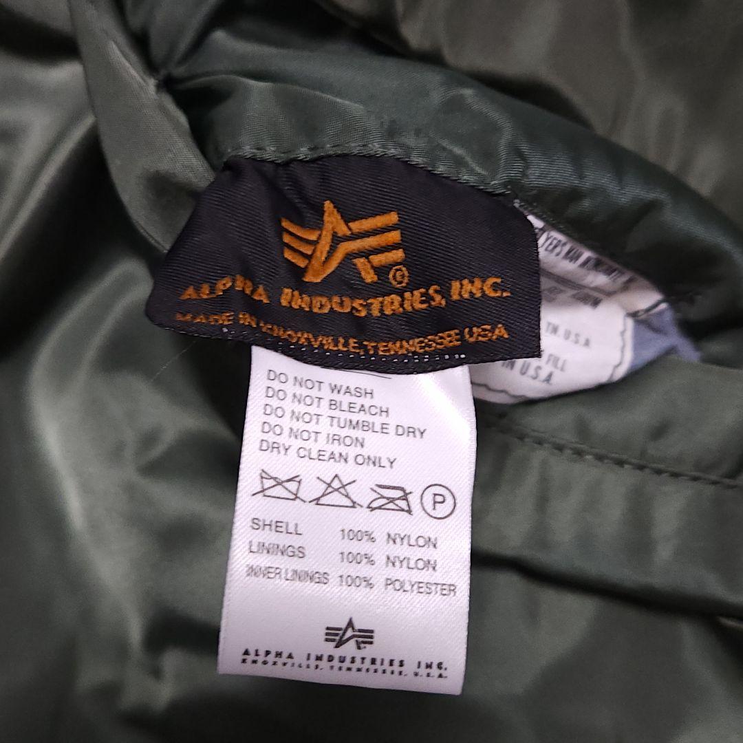 USA製 ALPHA INDUSTRIES MA-1 MA1 フライトジャケッ