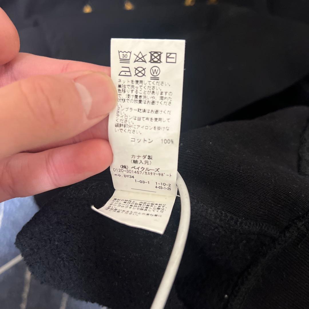 NOAH ブラック パーカー L
