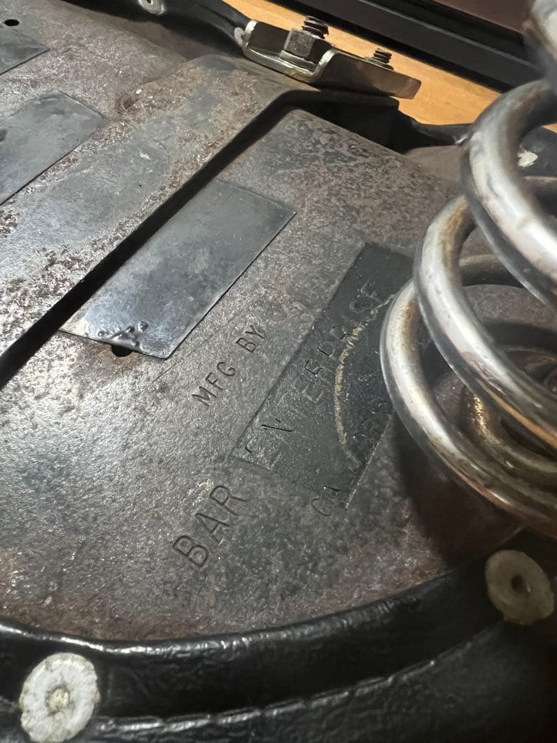 BAR ENTERPRISES製　ソロシート　ビンテージ