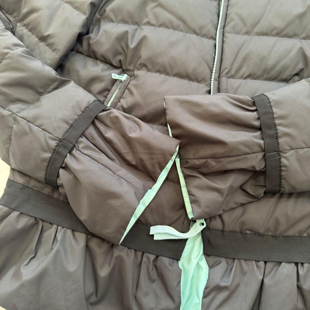 ランバンオンブルー　リバーシブルライトダウンジャケット　2way ぺプラム