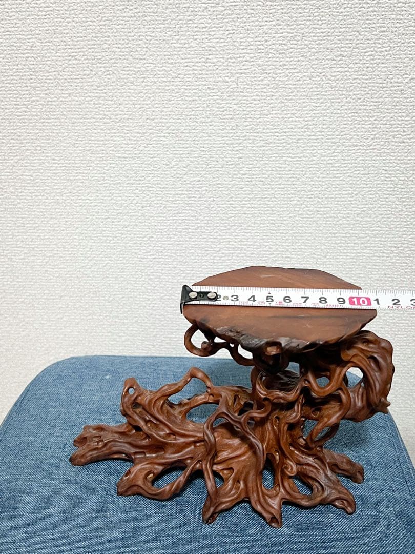 流木風 木製盆栽スタンド 植木台のみ Bonsai Stand Pot