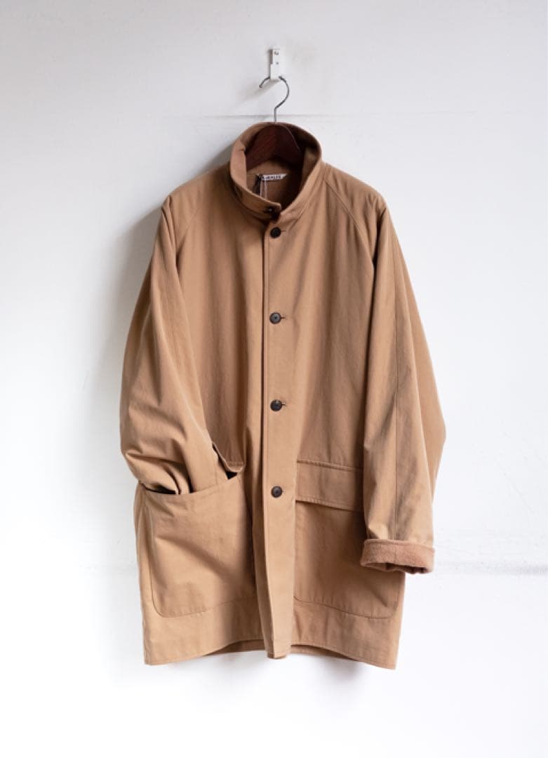 オーラリー FINX HARD TWIST GABARDINE BLOUSON