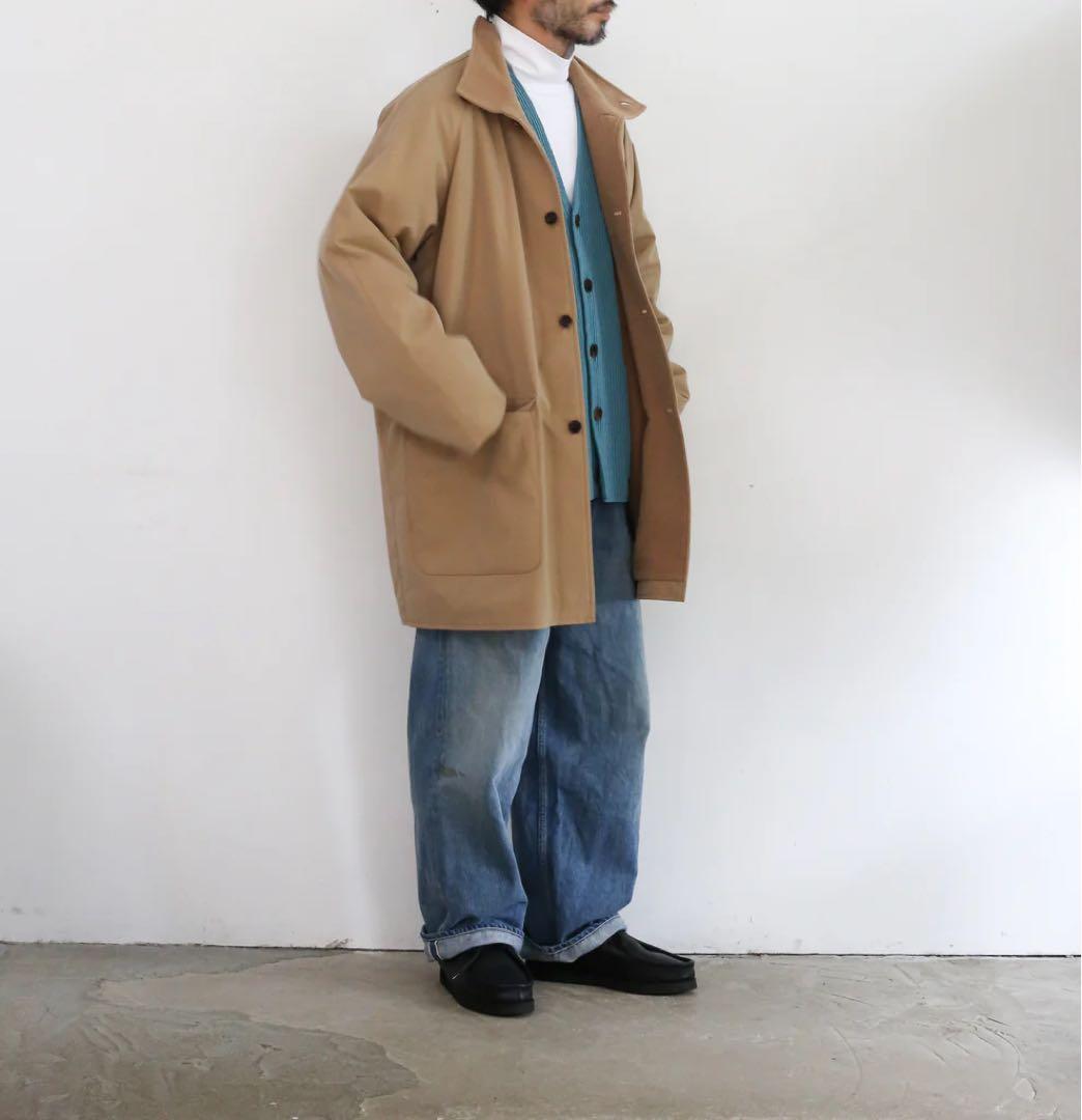 オーラリー FINX HARD TWIST GABARDINE BLOUSON