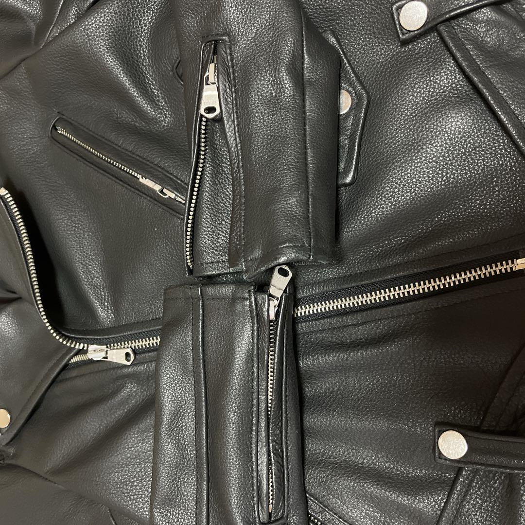 ⭐️sophila⭐️ソフィラ レザージャケット ライダースジャケット 黒ベルト付き