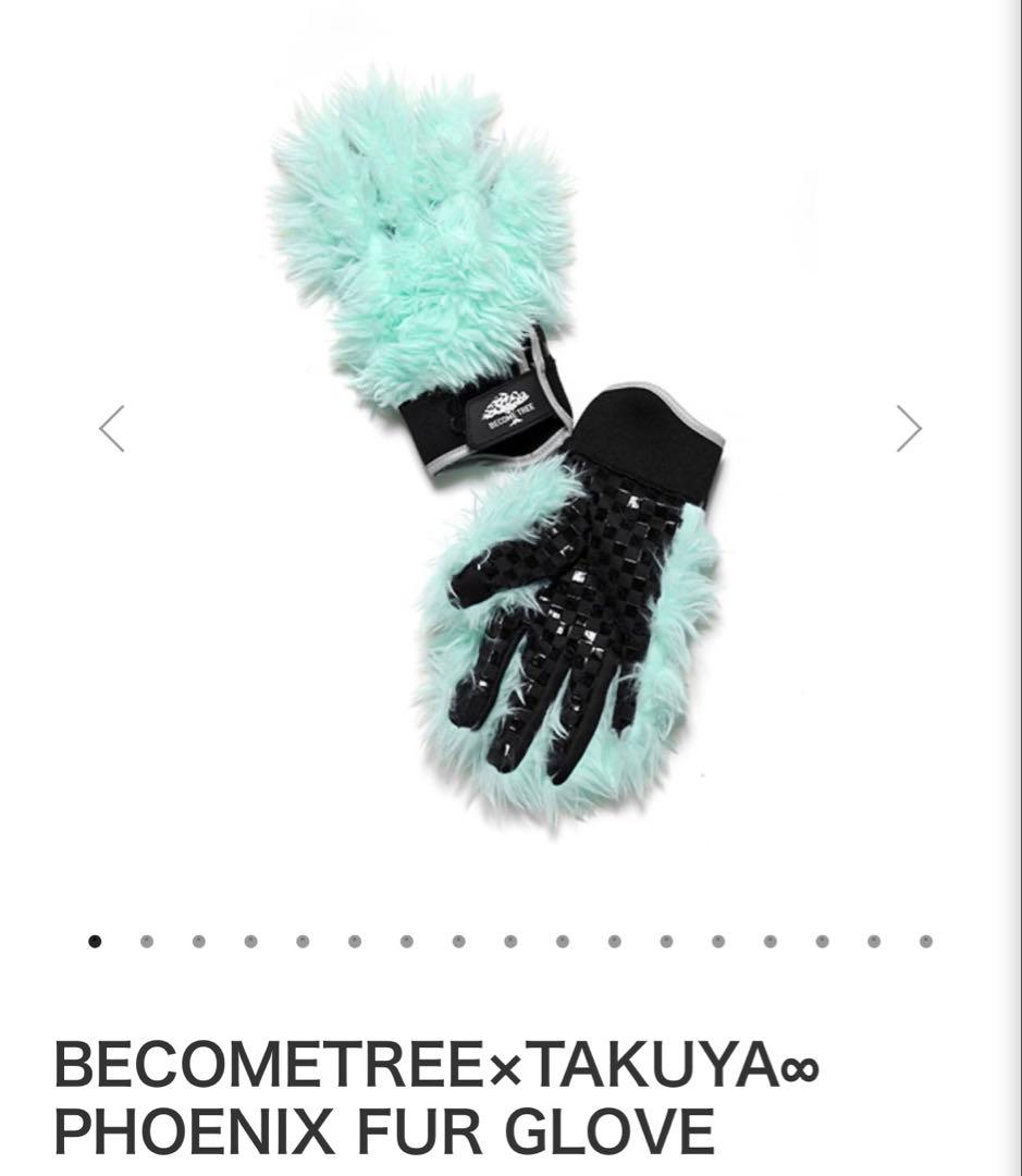 BECOMETREE×TAKUYA∞ PHOENIX FUR GLOVE