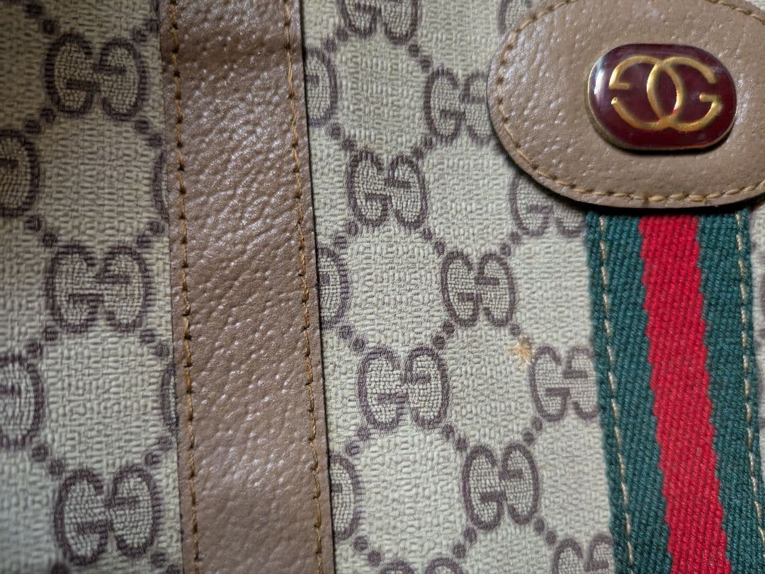Gucci　オールドグッチ　 ボストンバッグ　旅行かばん