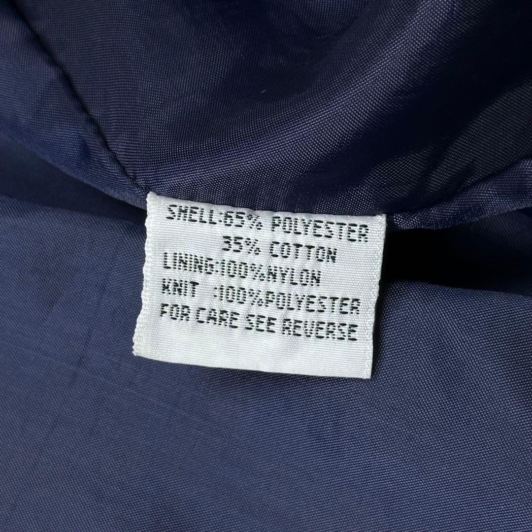 90s カップショルダージャケット ネイビー ダービージャケット ブルゾン