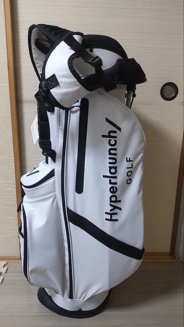 Hyperlaunch GOLF キャディバッグ ホワイト/ブラック