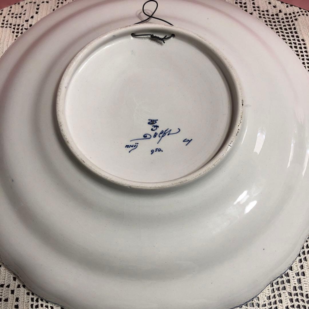 オランダ　ロイヤルデルフト　絵皿　ビンテージ　希少