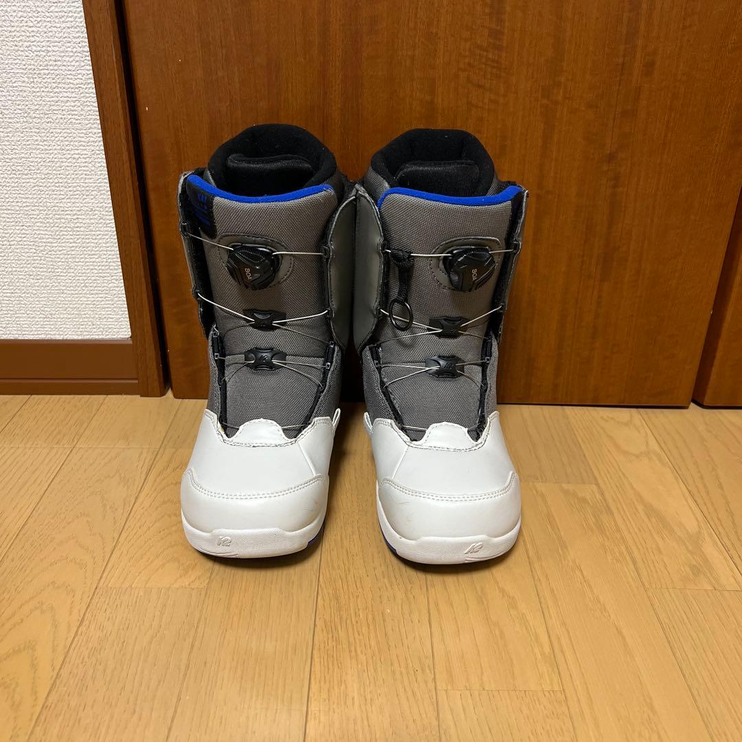 【Atu様】専用K2 子ども用スノーボードブーツ グレー／ホワイト 21㎝