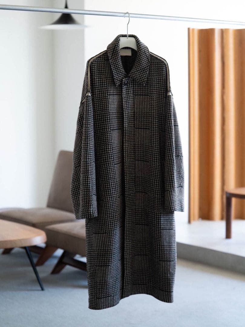 yoke 18aw 復刻　ニットコートgunclub check coat