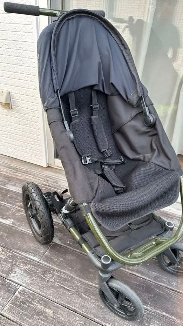 curio ベビーカー 大人気モデル CURIO strollerオリーブカラー
