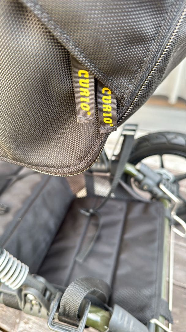 curio ベビーカー 大人気モデル CURIO strollerオリーブカラー