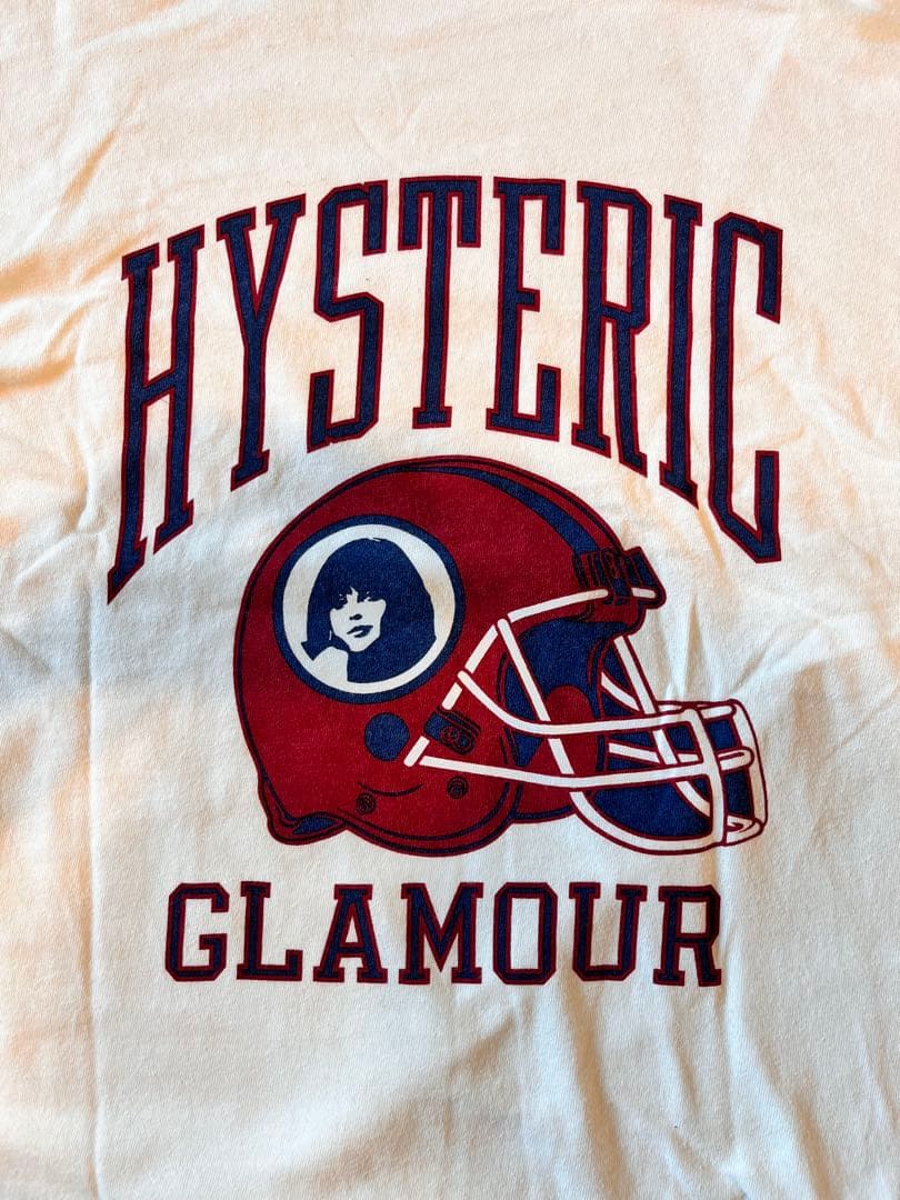ヒステリックグラマーHYSTERICGLAMOURロンT L フットボールシャツ
