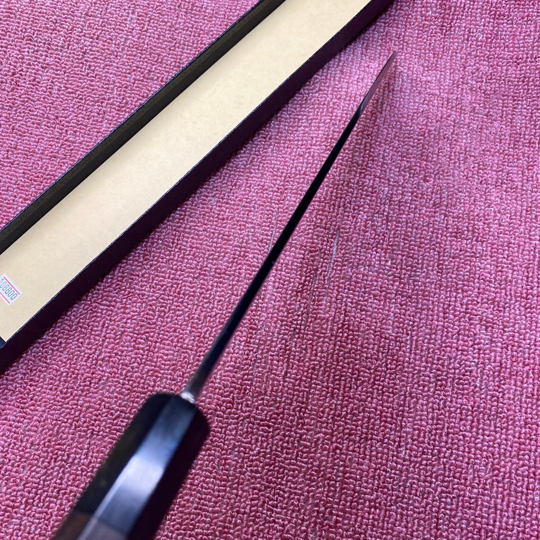 銀三鋼　本焼き　柳刃包丁　300㎜ 尺0寸