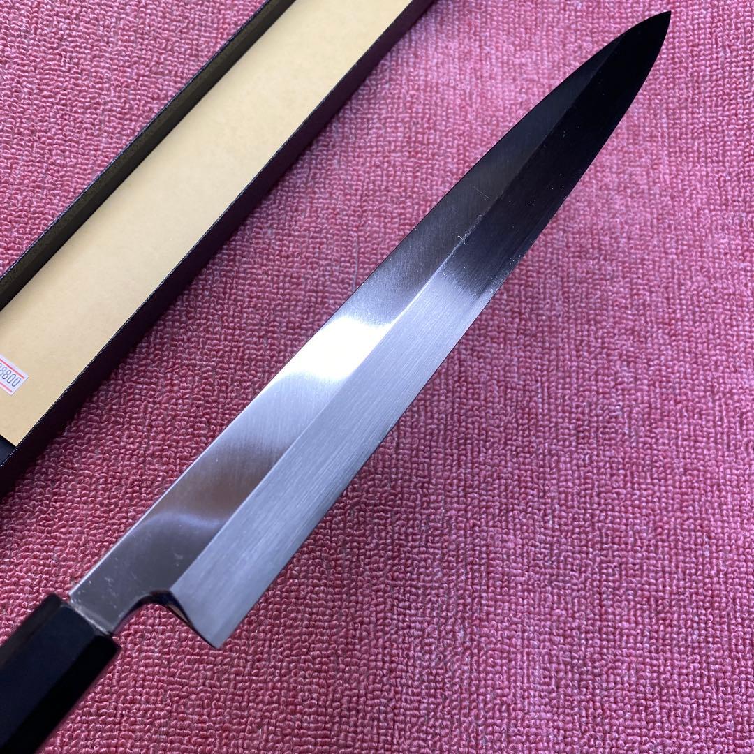 銀三鋼　本焼き　柳刃包丁　300㎜ 尺0寸