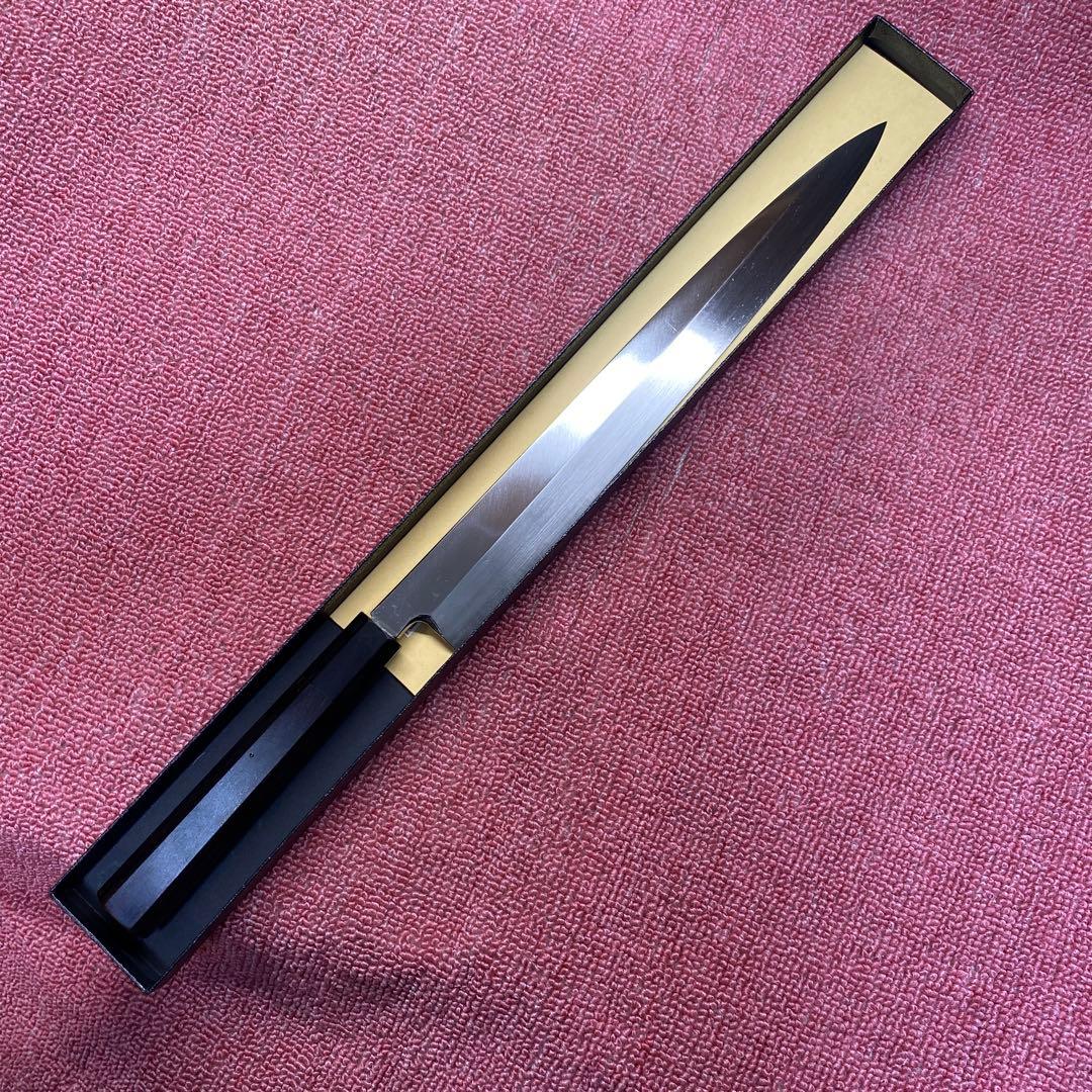 銀三鋼　本焼き　柳刃包丁　300㎜ 尺0寸